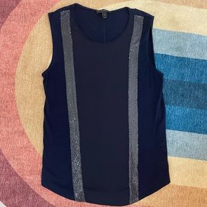 J. Crew navy top